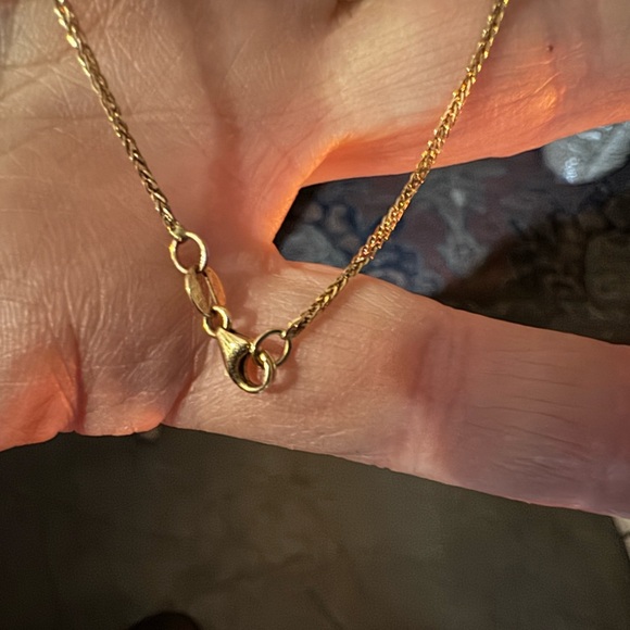 14k Fox Tail Weave chain - Picture 3 of 6